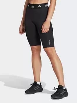 adidas Techfit Period Proof Bike Short Tights, Black Size M Women