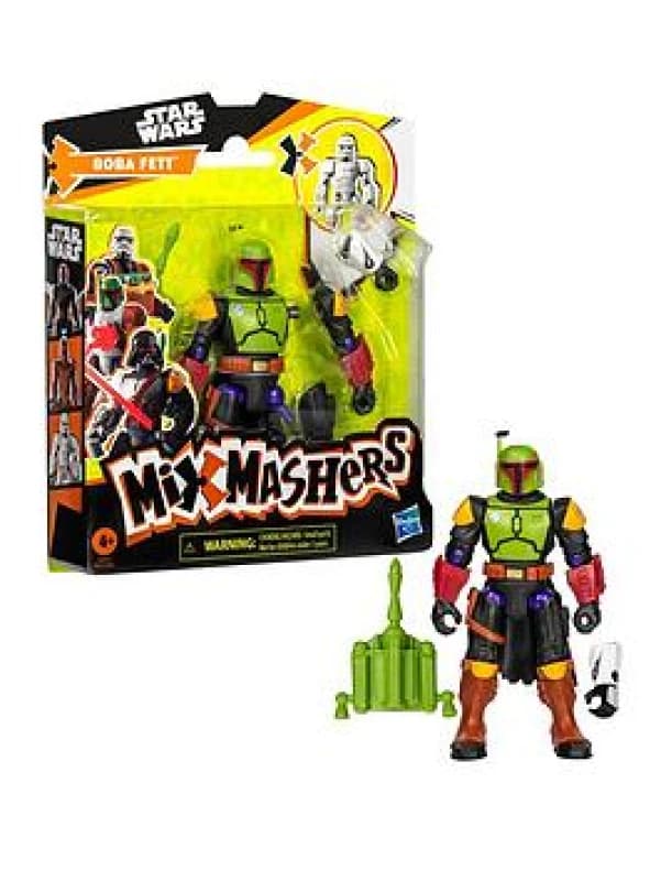 Star Wars MixMashers Boba Fett Custom Mix-And-Match Action Figure & Accessories