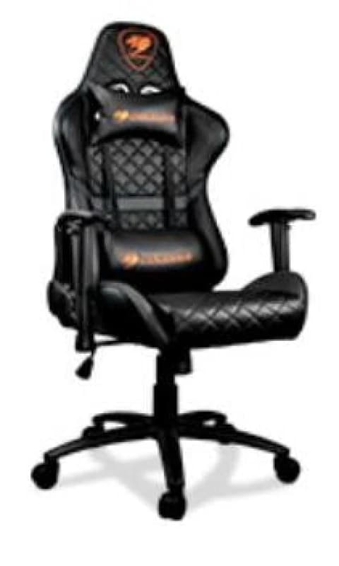 COUGAR GAMING Armor One Gaming Chair Black & Orange