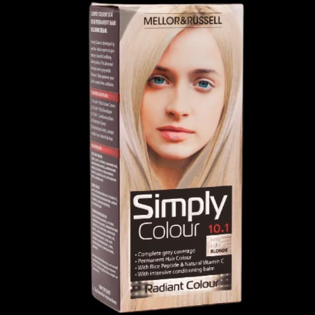 Mellor & Russell Simply Colour Hair Colour - 10.1 Extra Light Blonde 10.1-284141