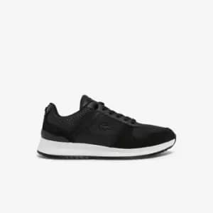 Lacoste Mens Joggeur 2.0 Leather Trainers Size 10 UK Black