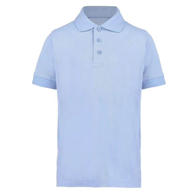 Kustom Kit Klassic Superwash 60 Polo Shirt in Light Blue Size: 3-4 Years Light Blue Unisex 3-4 Years
