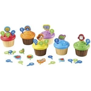 Learning Resources ABC Party Cupcake Toppers