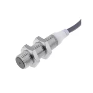 Proximity Sensor, Inductive, Brass-nickel, Short Body, M12, Shielded, 4MM, DC, 3-Wire, PNP-NO, 2M Prewired