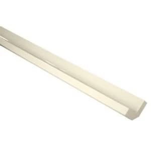 Cooke Lewis High Gloss Cream Wall corner post H715mm W32mm