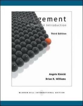 Management by Angelo Kinicki Paperback