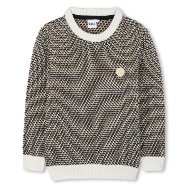 Boss Kids Knitted Pullover Multi male 5Y