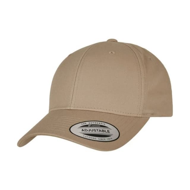 Yupoong Mens Flexfit Classic Curved Snapback Cap in Khaki Khaki Male One Size
