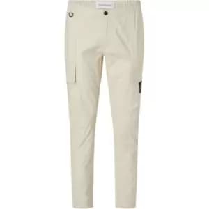 Calvin Klein Jeans Skinny Washed Cargo Trousers - Beige