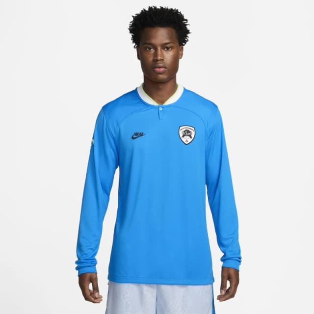 Nike Giannis Dri-FIT Long Sleeve Basketball Top Mens - Blue Blue S