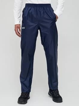 Regatta Navy Pack It Over Trousers - S - blue