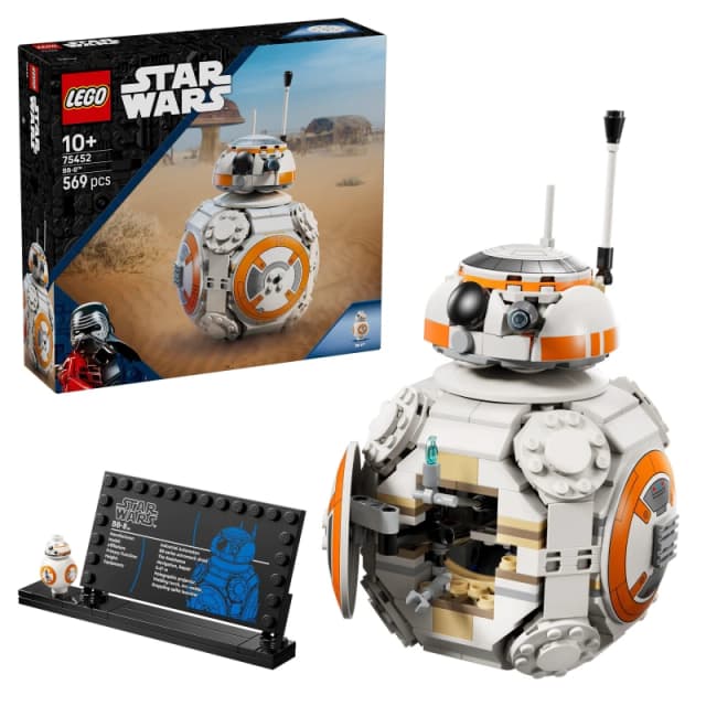 LEGO Star Wars BB-8 Astromech Droid Building Toy 75452