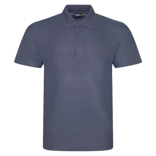 PRORTX PRORTX Men Pro Polyester Polo Shirt in Light Grey Size: Small Light Grey S Male 5059000113291