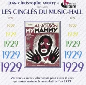 Les Cingles Du Music-hall 1929 by Jean-Christophe Averty CD Album