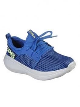 Skechers Boys Gorun Fast Tharo Trainer - Blue