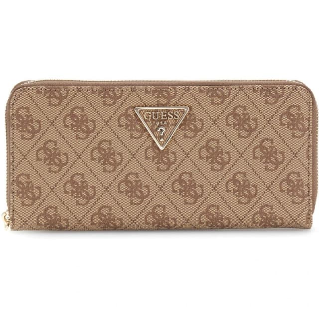 Guess Laurel Zip-Around Wallet Latte female One Size
