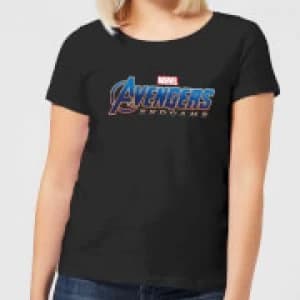 Avengers Endgame Logo Womens T-Shirt - Black