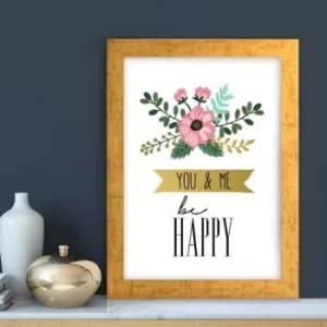 AC2620417191 Multicolor Decorative Framed MDF Painting