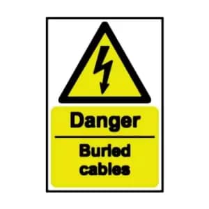 Danger Asbestos - RPVC (300 x 100mm)