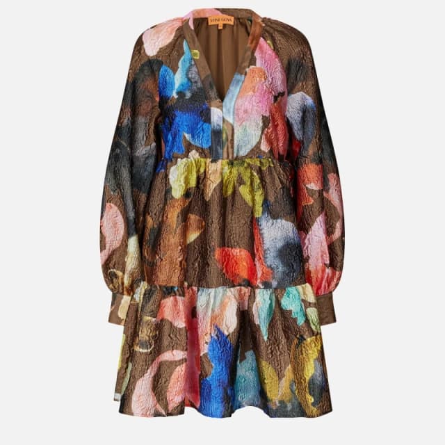 Stine Goya Tier Voluminous Mini Dress Multi Colour female XS