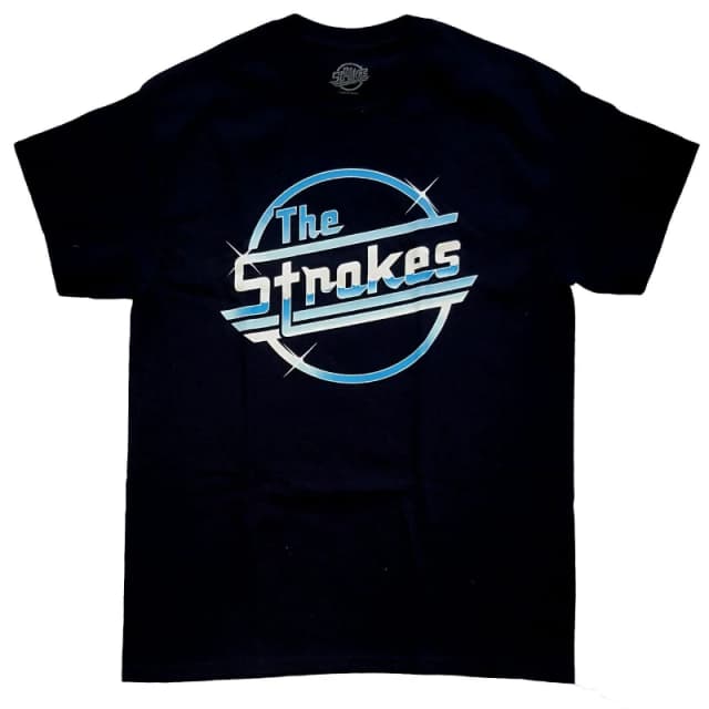 The Strokes The Strokes Men OG Magna T-Shirt in Black Size: large Black L Male 5063238545304