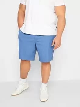 BadRhino Chino Short, Blue, Size 40, Men