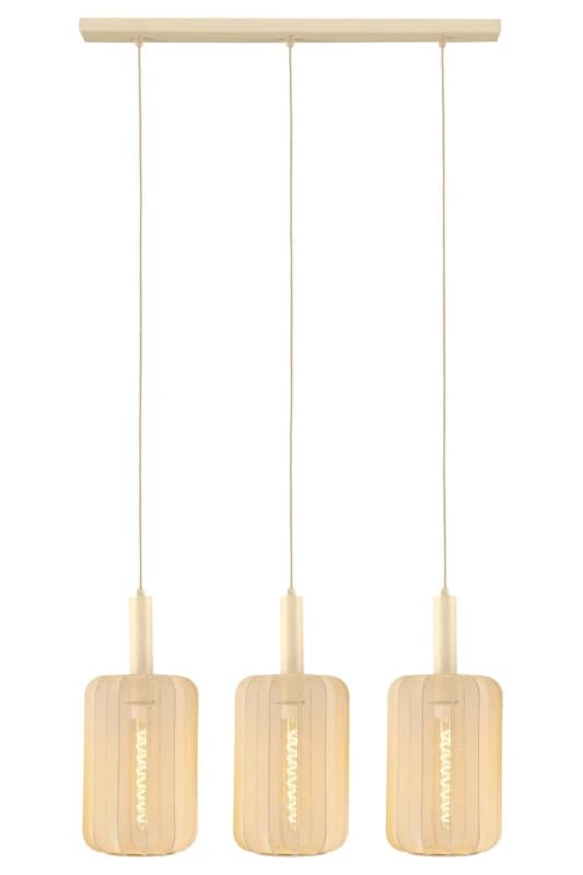 Netlighting Lucide CORINA Pendant light 3xE27 Cream Cream Unisex