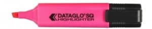 Dataglo Value Highlighter Flat Barrel Chisel Tip Pink (PK10)