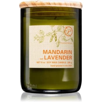 Paddywax Eco Green Mandarin & Lavender Scented Candle 226g