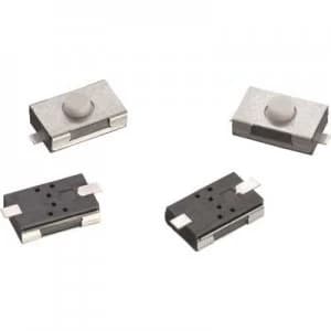 Wuerth Elektronik WS TSW 434111025826 Pushbutton 12 Vdc 0.05 A 1 x OffOn momentary