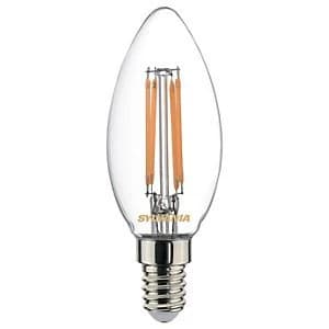 Sylvania LED Non Dimmable Filament E14 Candle Light Bulb - 4.4W