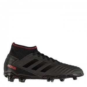adidas Predator 19.3 Childrens FG Football Boots - Black