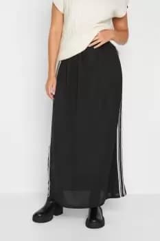 Tall Side Stripe Panel Maxi Skirt