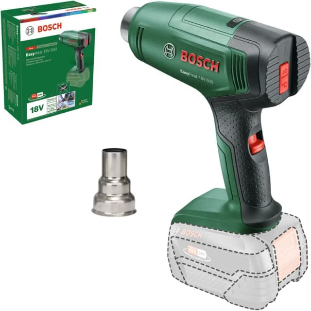 Bosch Cordless Heat Gun EasyHeat 18V-500 06032A8000 4059952610566