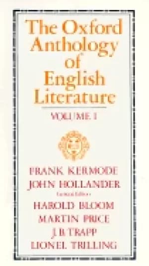 oxford anthology of english literature volume i the middle ages through the