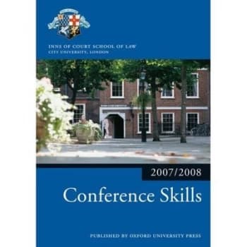 Conference Skills by The City Law School Paperback