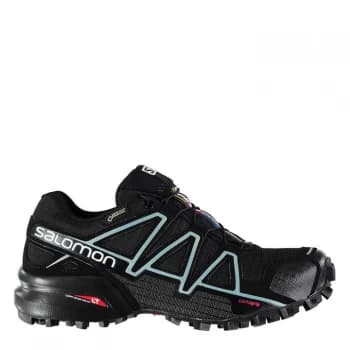 Salomon SpeedCross 4 GTX Ladies Trail Running Shoes - Black/Blue