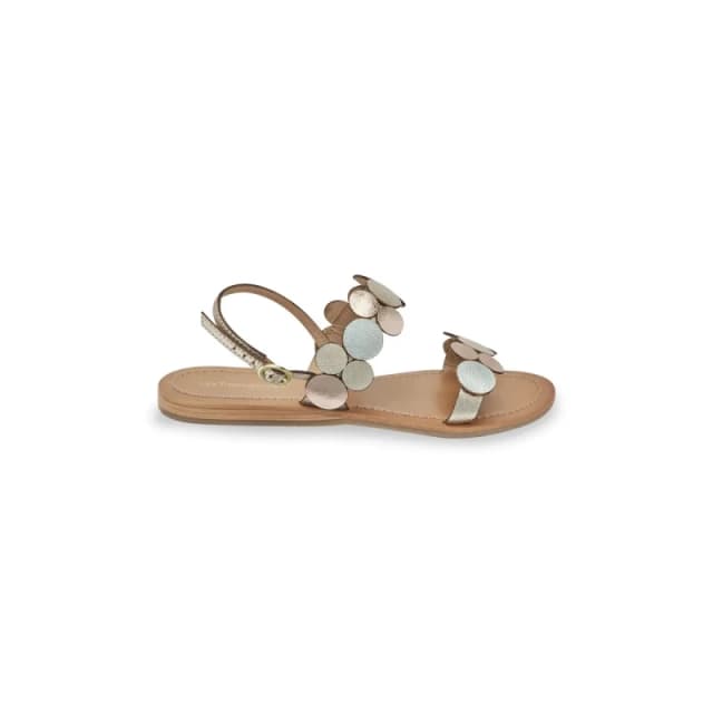 LES TROPEZIENNES PAR M.BELARBI Hollydot Leather Sandals Pastel Multicolour Women 36 (3.5);37 (4);38 (5);39 (5.5 to 6);40 (6.5);41 (7)