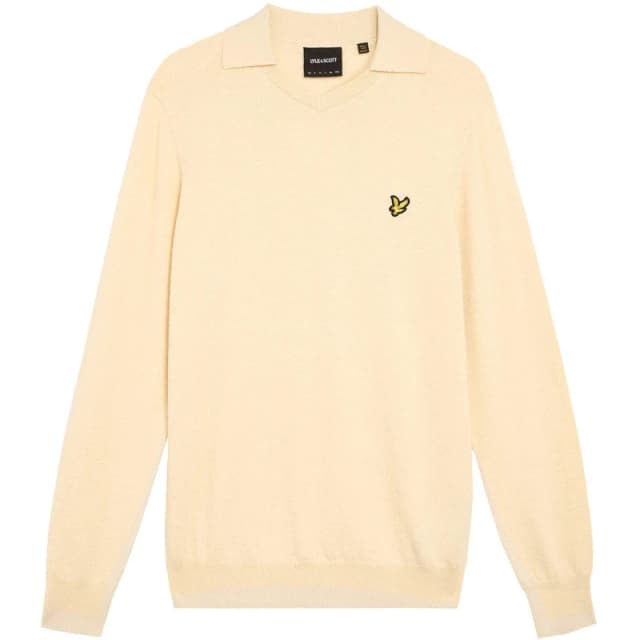 Lyle and Scott Mens Crew Neck Jumper Drop Cloth male M