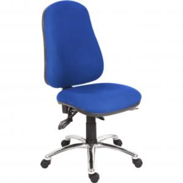 Teknik Office Ergo Comfort Blue Fabric High Back Executive Operator TNK9500BLR500