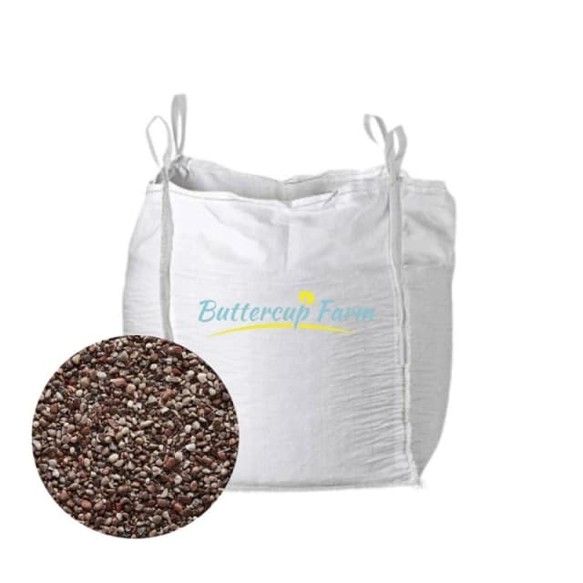Buttercup Farm 12-20mm Pink Stone Chippings - Premium Aggregate Bulk Bag - 850 kilos Multicolor Unisex