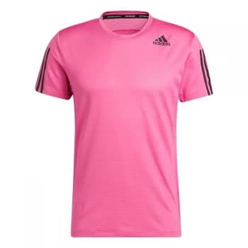 adidas Primeblue AEROREADY 3-Stripes Slim T-Shirt Mens - Pink