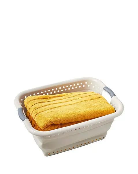Tower Tower Cavaletto Laundry Basket Latte LX74201
