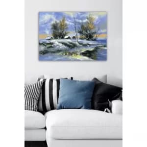 23421124-5070 Multicolor Decorative Canvas Painting