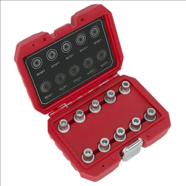 Sealey Locking Wheel Nut Key Set 10pc - BMW & Mini