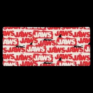 Jaws Logo Gaming Mouse Mat - Large