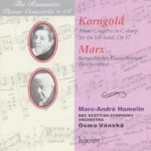 Romantisches Klavierkonzert/Piano Concerto by Joseph Marx CD Album
