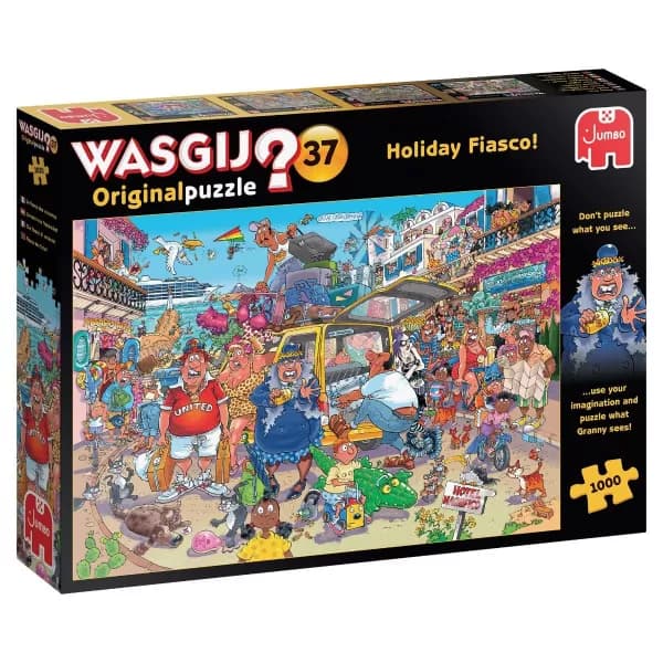 Jumbo Wasgij Original 37 Holiday Fiasco! - 1000 Piece