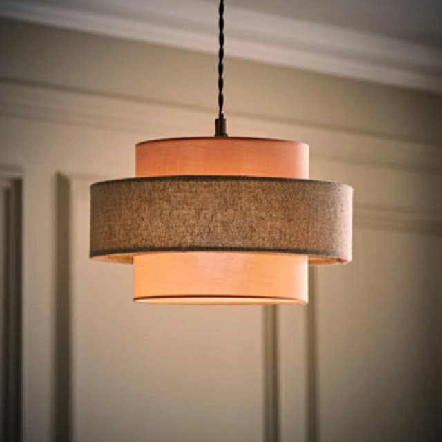 ValueLights Pink Ceiling Pendant Shade Pink