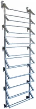 Habitat Hanging 10 Shelf Shoe Storage Rack - White